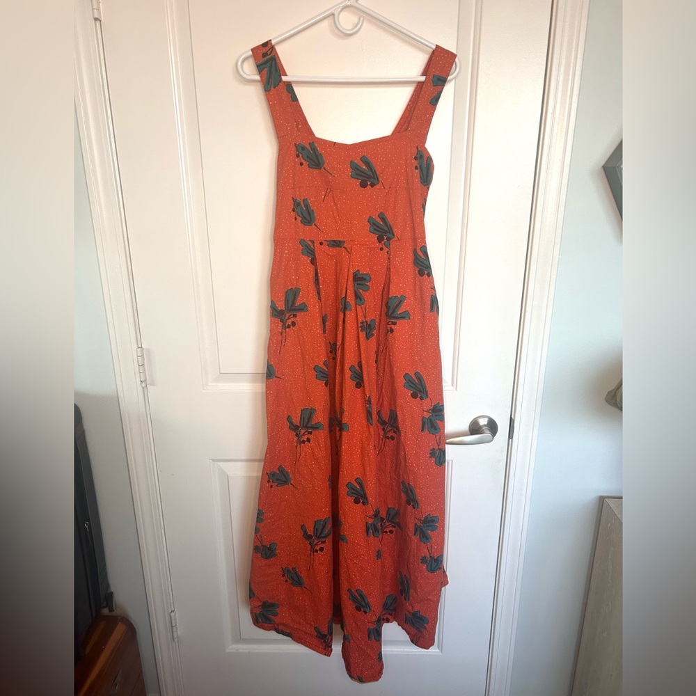 Bel Kazan Janie Maxi Dress Size Large Anthropologie Bohemian Cotton